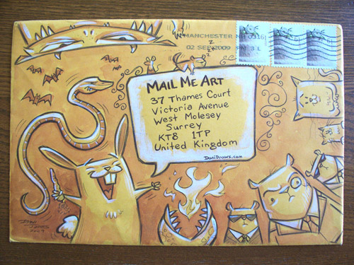 Творческий проект «Mail Me Art». Конверт как арт-объект