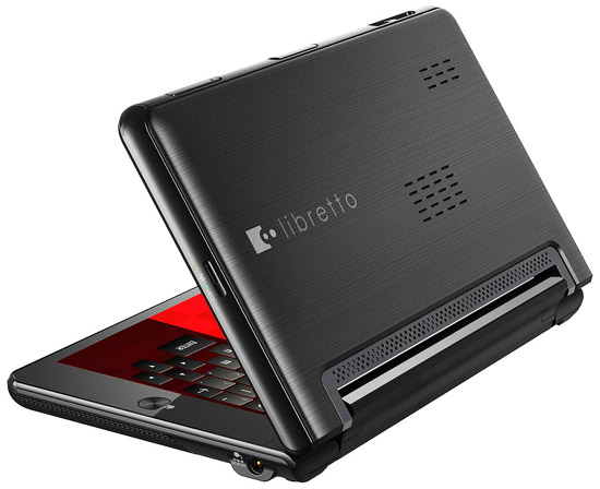 Toshiba Libretto W100 - нетбук с двумя сенсорными дисплеями