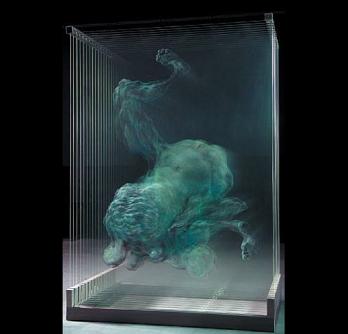 Пространственные картины на стекле. 3D-живописец Xia Xiao Wan
