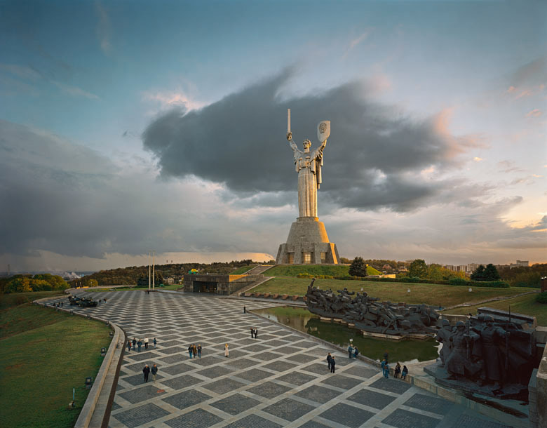 Россия и Украина в историческом фотоотпечатке Эндрю Мура