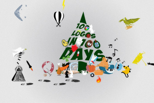 100 логотипов за 100 дней. Идея самотренинга от дизайнера Роберта Бутковича
