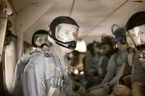 Небо и парашютисты. Фотограф Майк Бердон о свободном падении