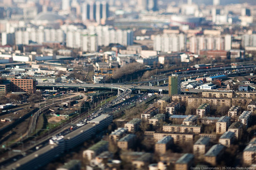 Москва большая / Москва маленькая. Тилт-шифт столица от Дмитрия Чистопрудова
