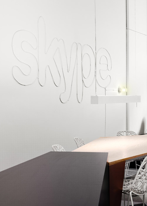 Новый офис Skype в Стокгольме. Креатив в рабочем пространстве